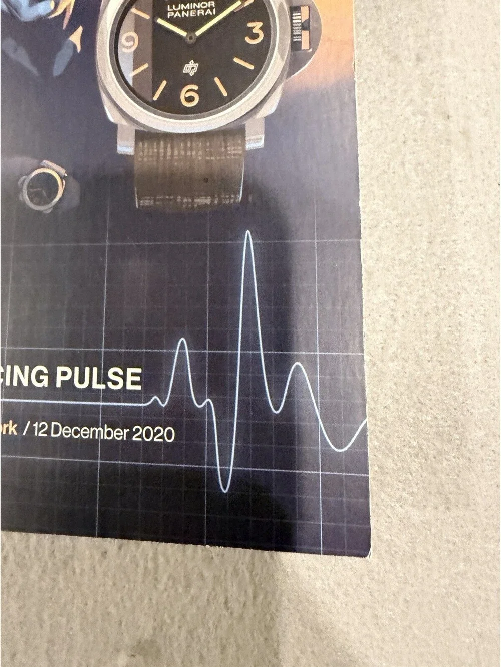 Phillips Bacs & Russo Racing Pulse Watch Catalog NY 2020 EUC